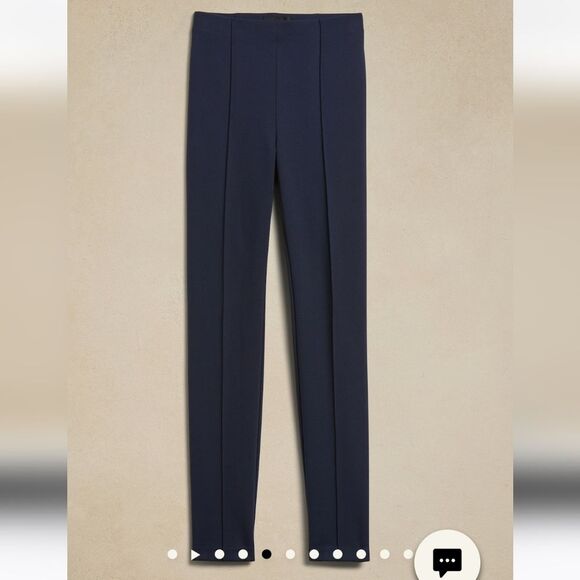 Banana Republic Skinny Everywhere Ponte Pant hyper navy blue - Picture 4 of 5